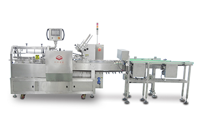 Box packing machine for Hand Cream