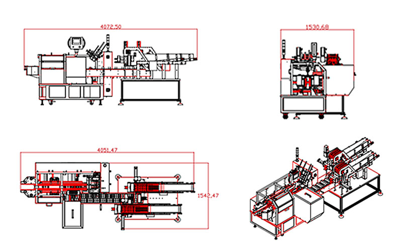 Equipment dimensions