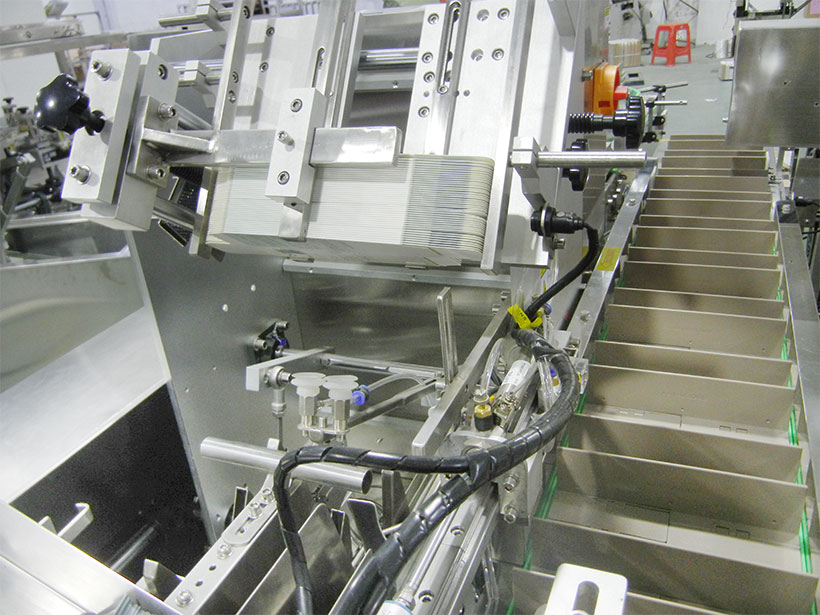 Box packing machine for Hand Cream