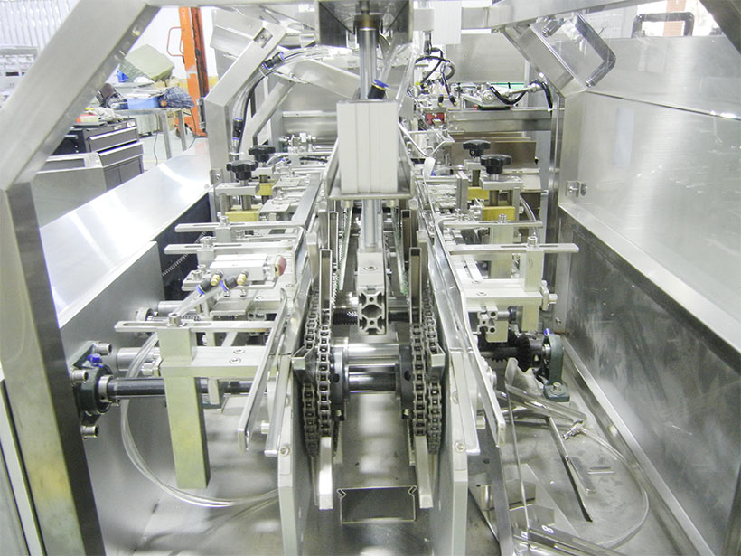 Box packing machine for Hand Cream