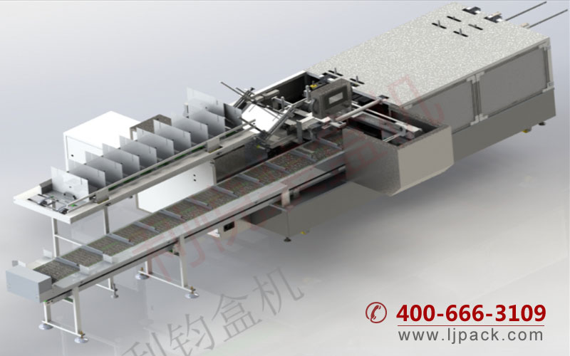 LY500D cartoning machine for cutlery