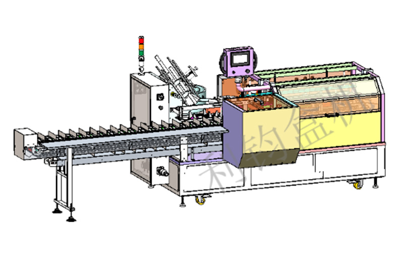 Box packing machine for Coffee bar