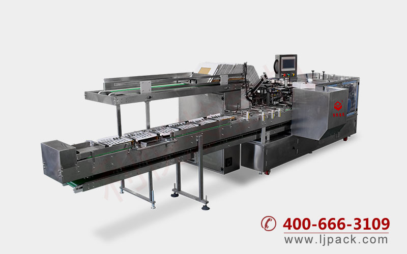 corrugated carton cartoning machine for Cutlery